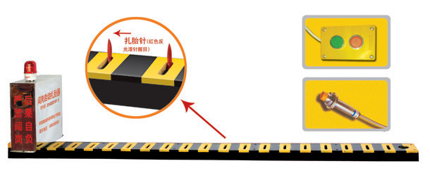 平定县V3嵌入式闯岗自动扎胎器/阻车器